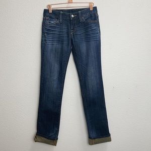 Lucky brand jeans Lola straight cut pants xs 00 24
